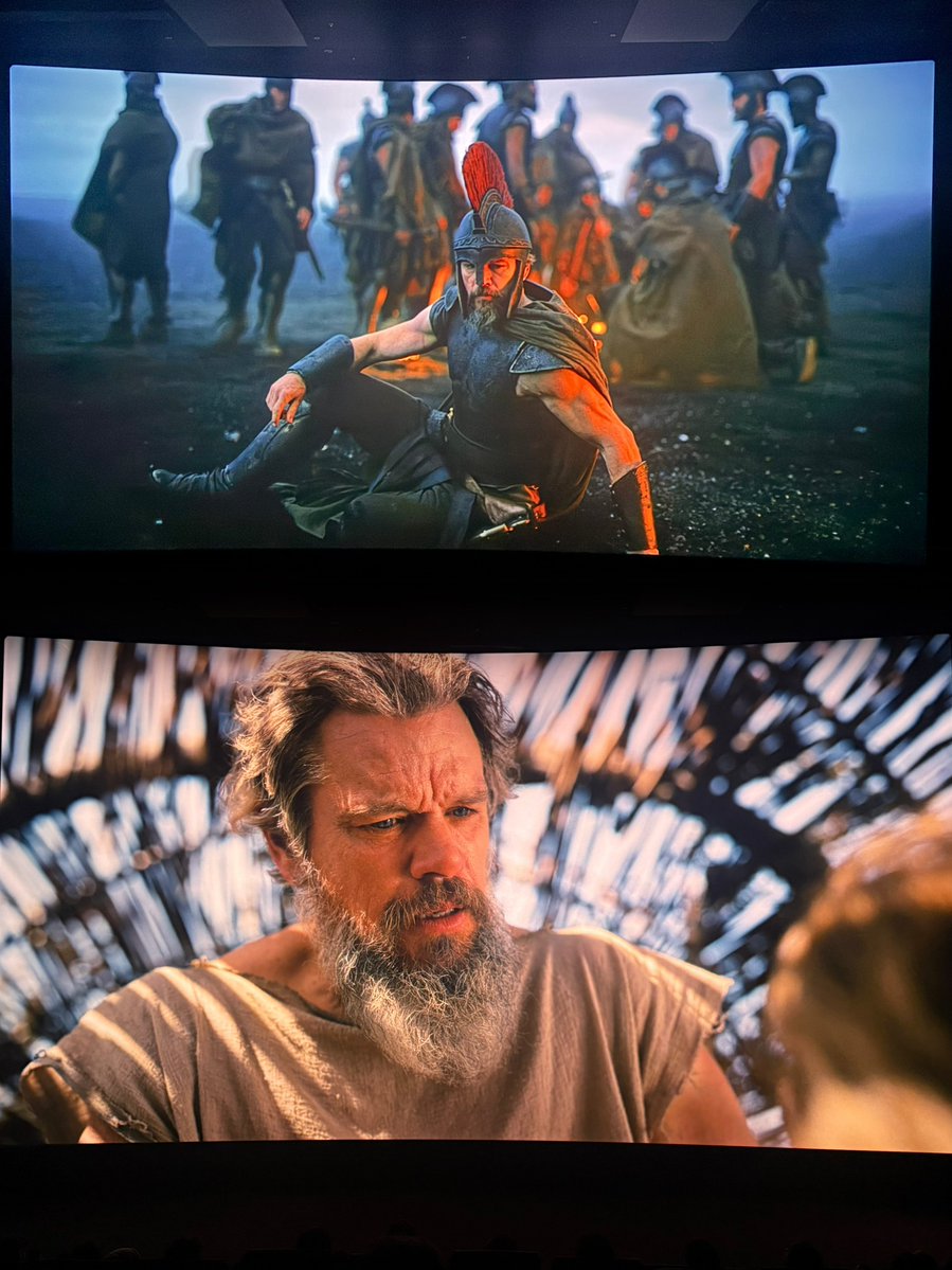 SKarimeraka's tweet photo. Re-Watched #TheOdyssey at @AlluCinemas https://t.co/rrAF6jphaf