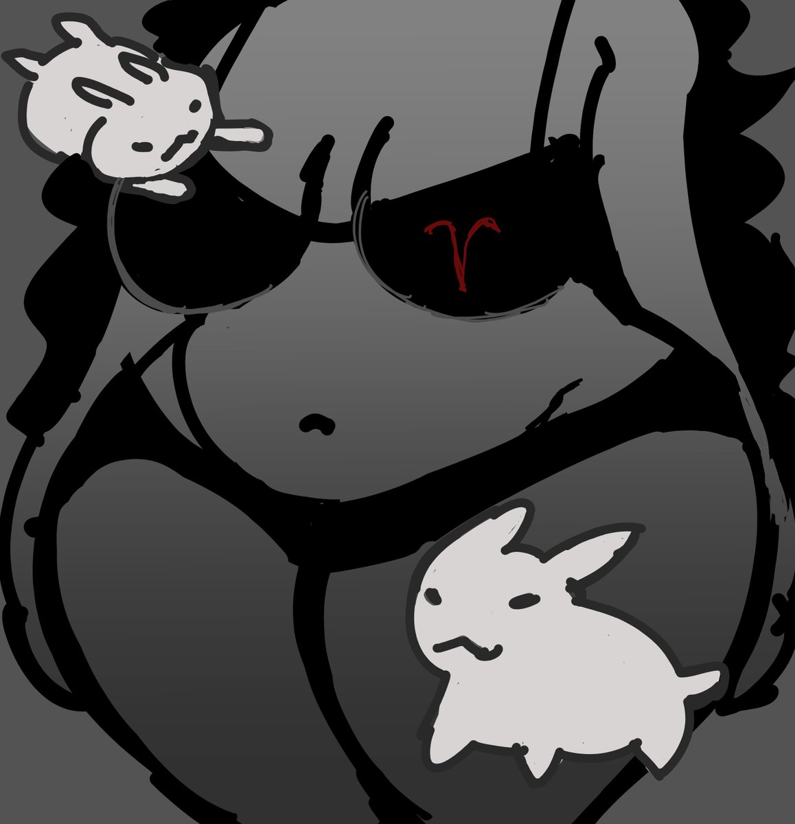 vessiswired's tweet photo. late night art post (+ w isaac version) #homestuck #tboi https://t.co/n172nYppWS