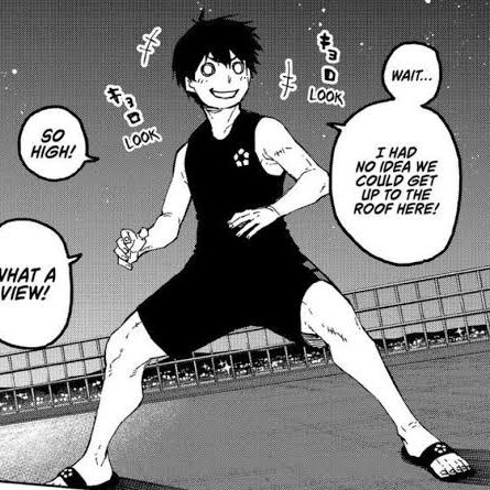 Arieslikesbllk's tweet photo. Isagi on the field vs Isagi off the field

I love both versions of him😭 https://t.co/zcYbUNBYxa
