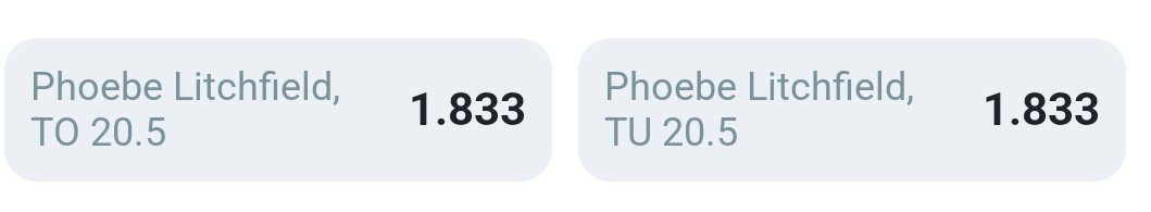 mizokplays's tweet photo. FREE BET OF THE DAY 

🫴🫴 Litchfield Performance point's Over 20.5 

#TheHundred2026 #cricket https://t.co/2APwb69aUB
