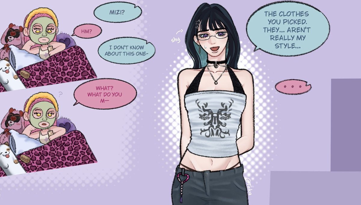 trubeltt's tweet photo. #sua tries #mizi’s recommendation.
#mizisua https://t.co/RBlODxES17