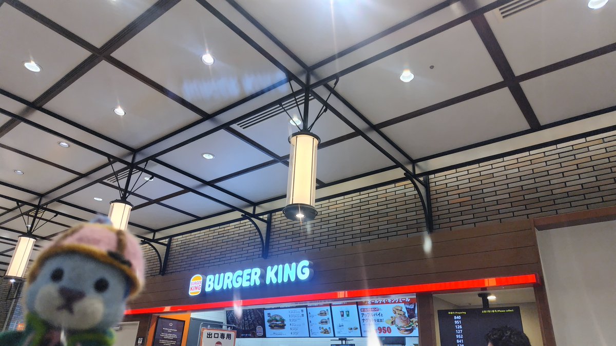 青森市に来たので 初めてのBURGER KING！🍔 美味しかった