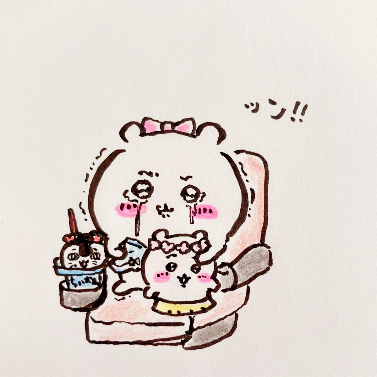 nantokanare_wa's tweet photo. こんなかんじーだったーよ
#映画ちいかわ https://t.co/tVTv23dNx5