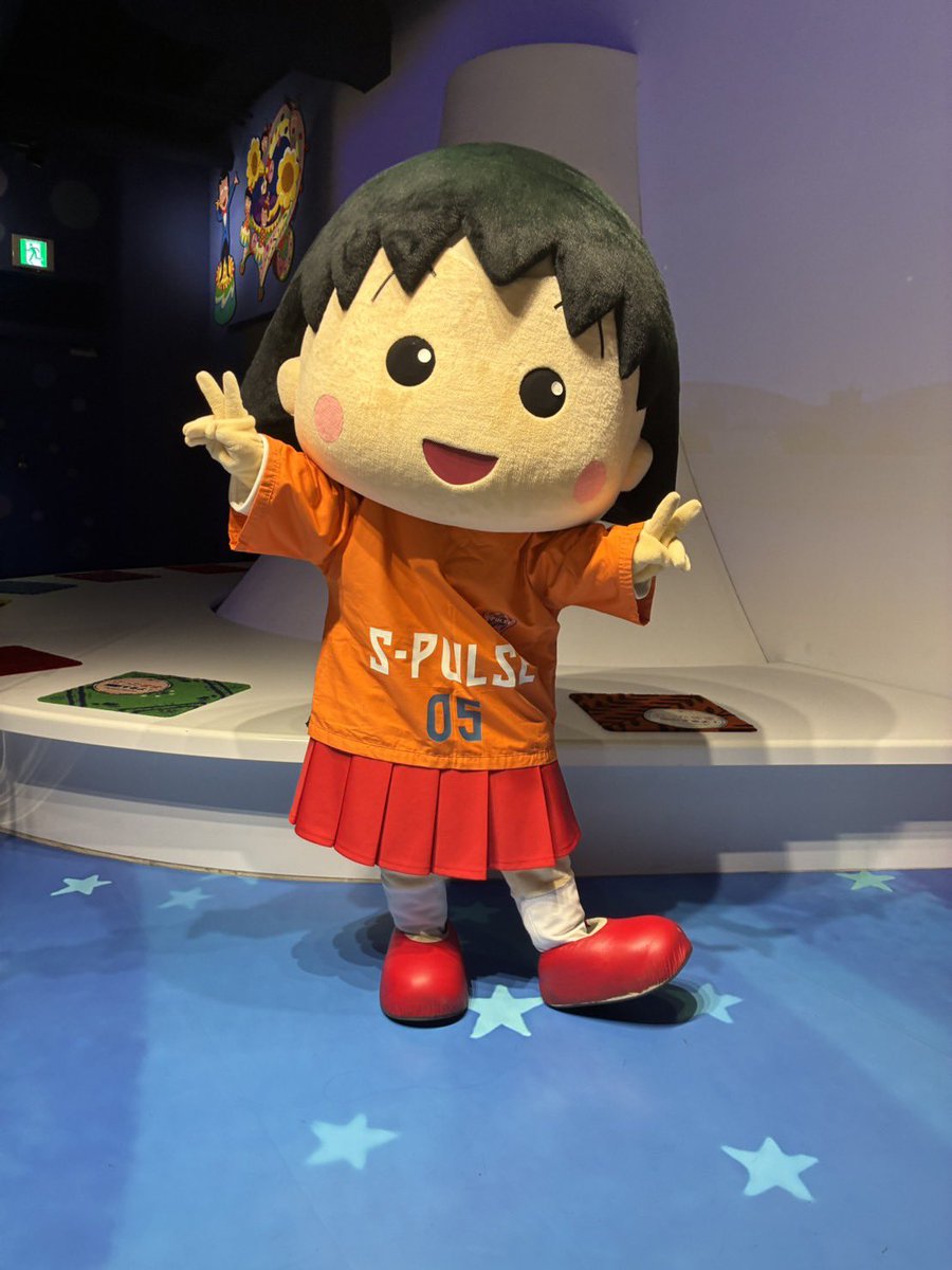 maruko_land's tweet photo. ＼7/26はエスパルス感謝祭／
明日7月26日 /14時の会にもユニホームで登場するよ！
みんな、会いにきてね〜♪ https://t.co/eK90xqRGvg