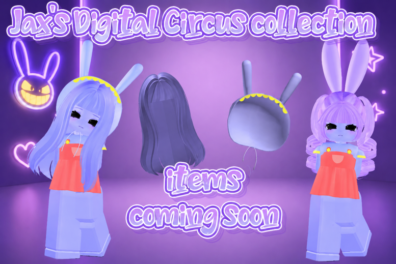 catzinho531's tweet photo. Jax's Digital Circus collection!!!
Hair (without ears): https://t.co/yf181lqsaL Hair (with ears): https://t.co/JOdXNneanF Jax's hood : https://t.co/iJbj9AH3bl Jax's dress : https://t.co/VaglzlxuLn

#RobloDev  #RobloxUGC  #RobloxFreeUGC  #RobloxUGCLimited  #robloxartㅤ  #ROBLOX https://t.co/h9QIBLbwDH