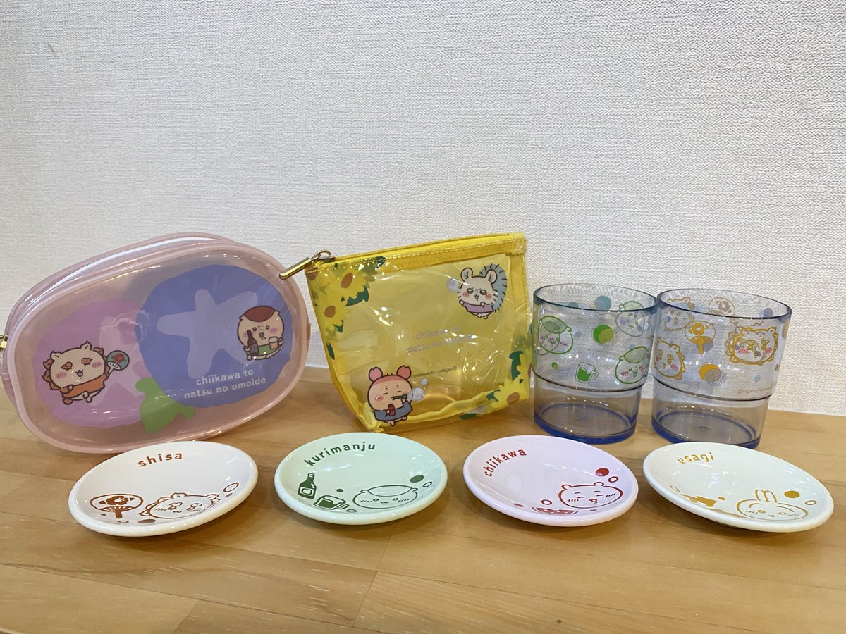 amiko_31's tweet photo. ちいかわエニマイくじ5回引いたよ！
欲しかった風鈴出なくて残念🎐でも栗まんじゅう豆皿当たったのは嬉しい！ https://t.co/DT8yhmHsgs