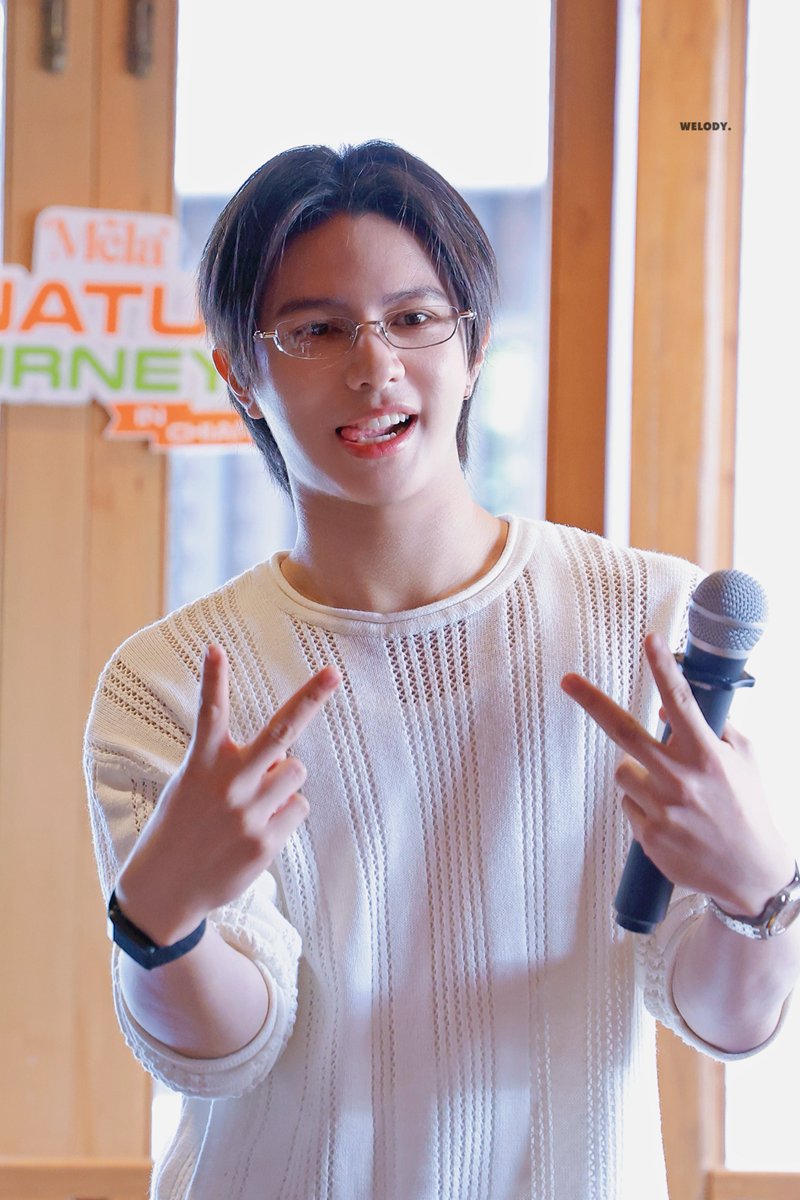_welody's tweet photo. 260725 @Williamjkp1 

🤏🏻🤏🏻

NATURE JOURNEY WITH WILLIAM 
#MELAinCHIANGMAIxWILLIAMDAY2
#MELAxWILLIAM 
#williamjkp https://t.co/UX2OqbLNhj