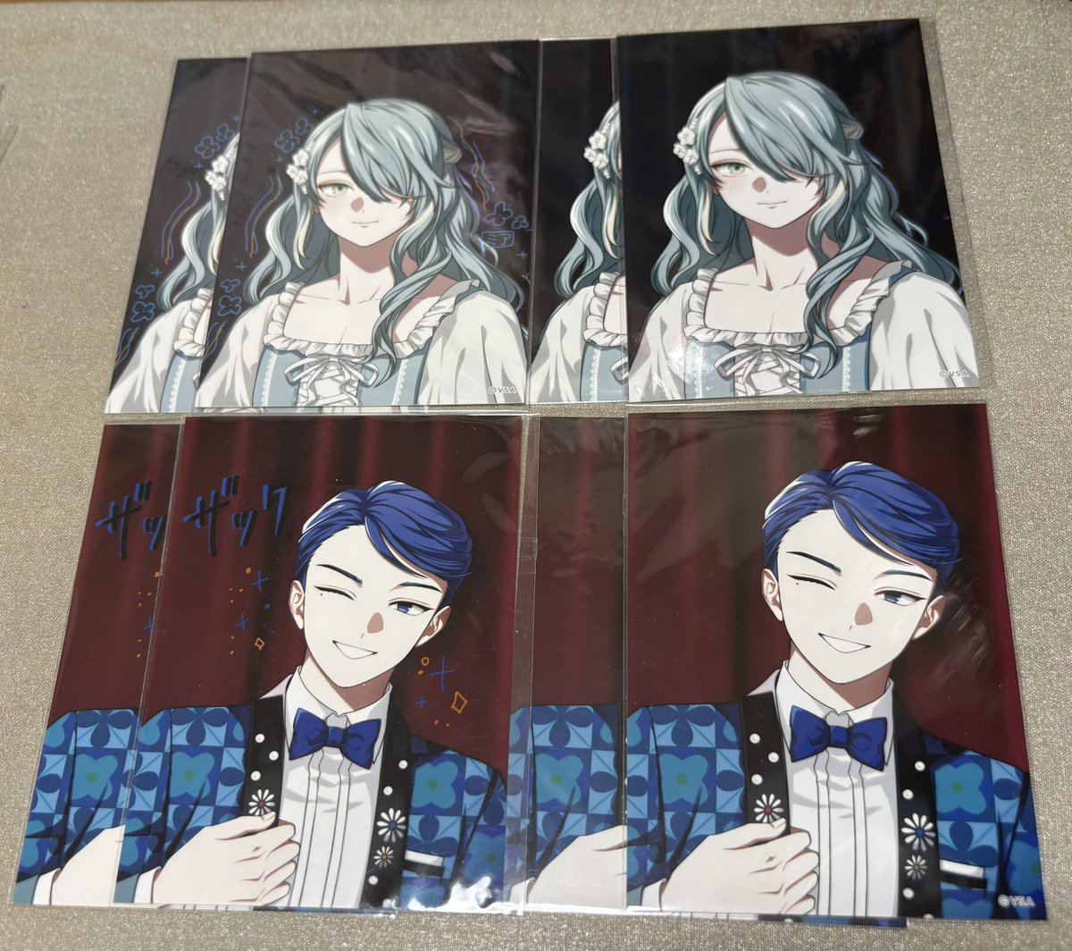 t00ka3's tweet photo. ビバレン AMBIVALENZ XlamV for4re 缶バッジ カバーアート ブロマイド ビジュカ ビジュアルカード ステッカー GMOW イッセイ みお ミオ カズ かず レオン 交換 譲渡 買取 たいよう タイヨウ おまんじゅう

譲：画像1〜5
求：希望額➕送料

フリマアプリの値段を参考にさせていただきます。 https://t.co/iM1gXC0lu3
