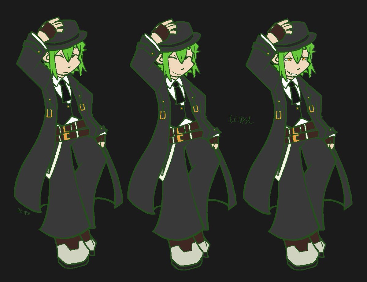 iiEcilpse's tweet photo. recently been in the mood to draw in the puyo puyo fever style again https://t.co/fdQVExTrne