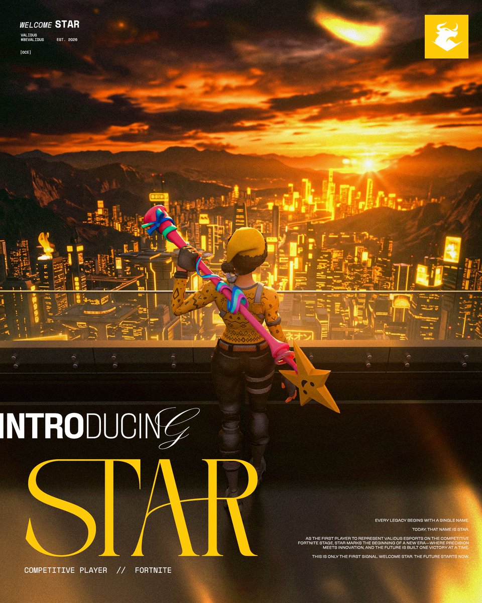 BeValidus's tweet photo. The hunt for glory begins 💫

Introducing VLS @starfnt6 https://t.co/V08HEVAf65