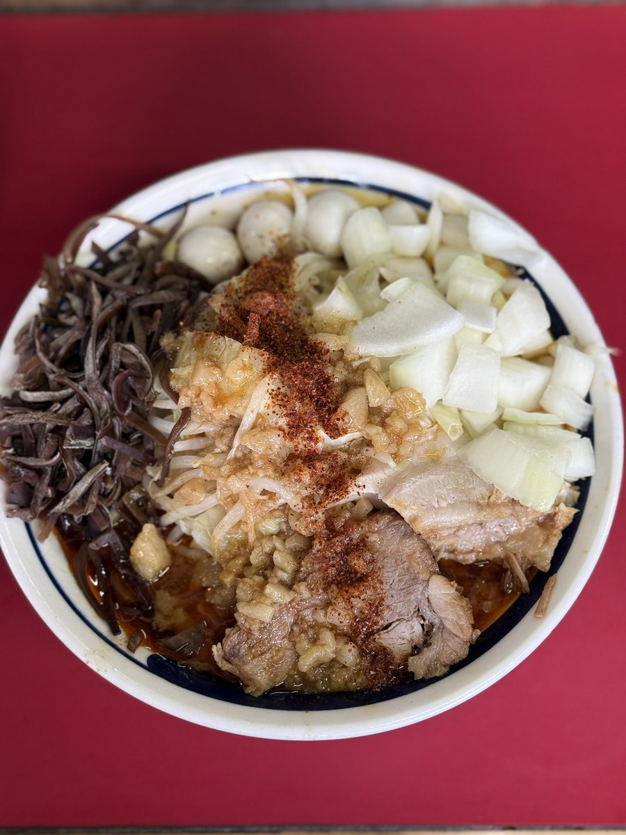 ojo_san24's tweet photo. 蓮爾 登戸で中辛ラーメン！！

エアコン故障らしくマジで修行だった🥵☀️ https://t.co/7XYXrZcfbT