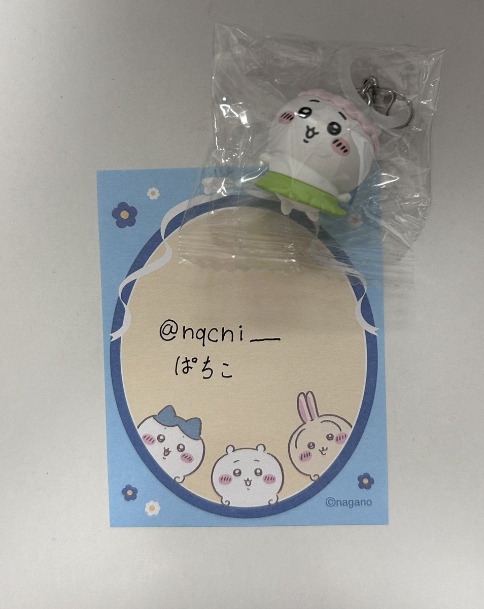 nqcni____'s tweet photo. ちいかわ 映画 特典 ミニチャーム めじるし人魚の島のひみつ 特典交換

【譲】　ちいかわ
【求】　ハチワレ

郵送でのお取引希望
お気軽にお声掛けください！ https://t.co/uAjEPQSJnN