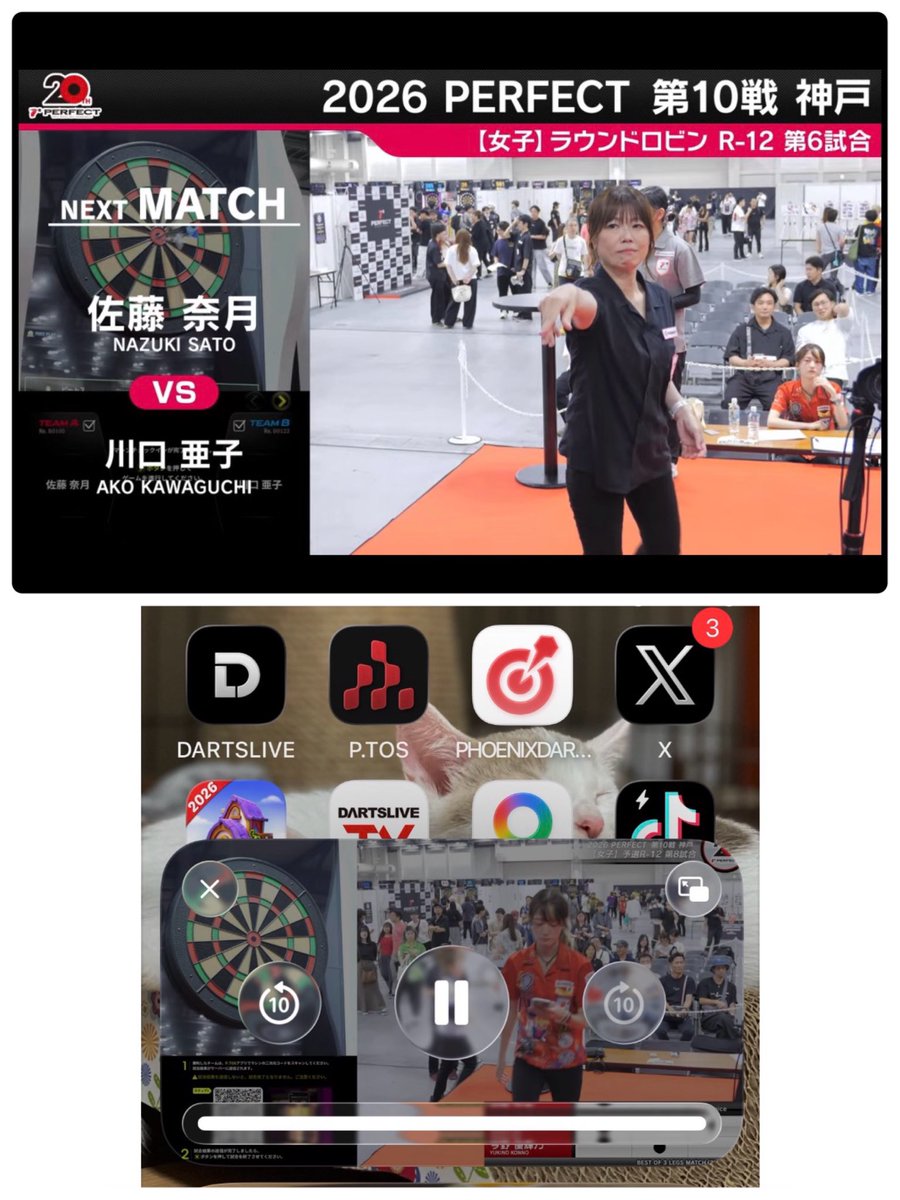 sun@moon-darts(佐藤奈月🎯) tweet media