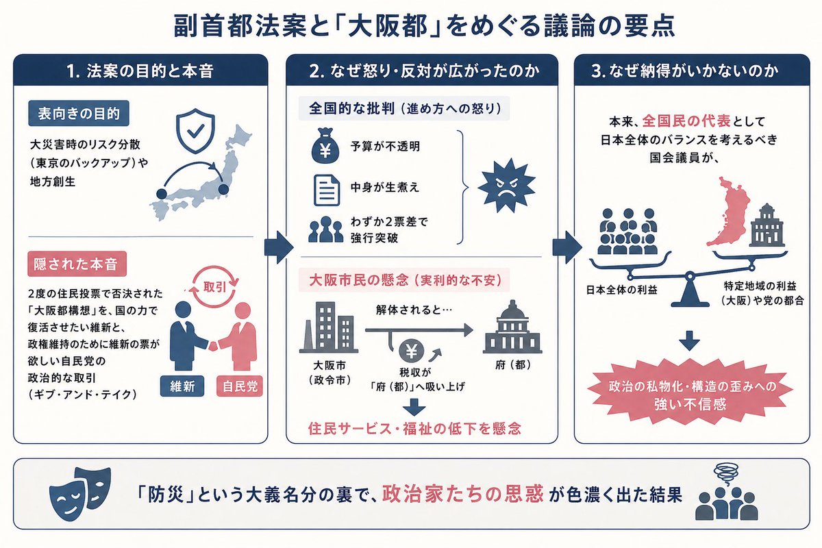 d_omama's tweet photo. 副首都法案こういうこと？ https://t.co/z6OHfnSS1Q