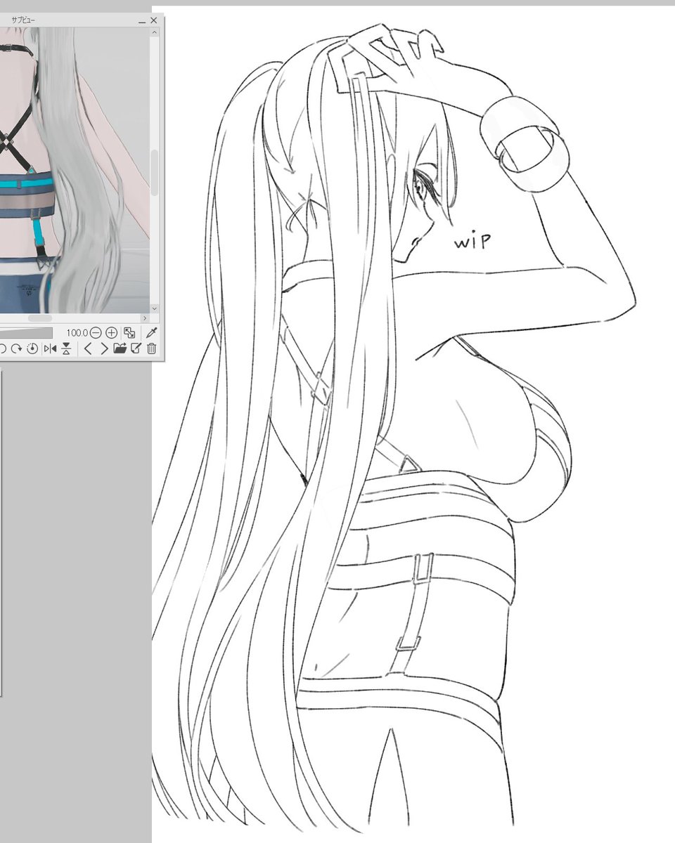 Nathaniel_236's tweet photo. 新ペンで描き直し https://t.co/PwkNzlp0Hl