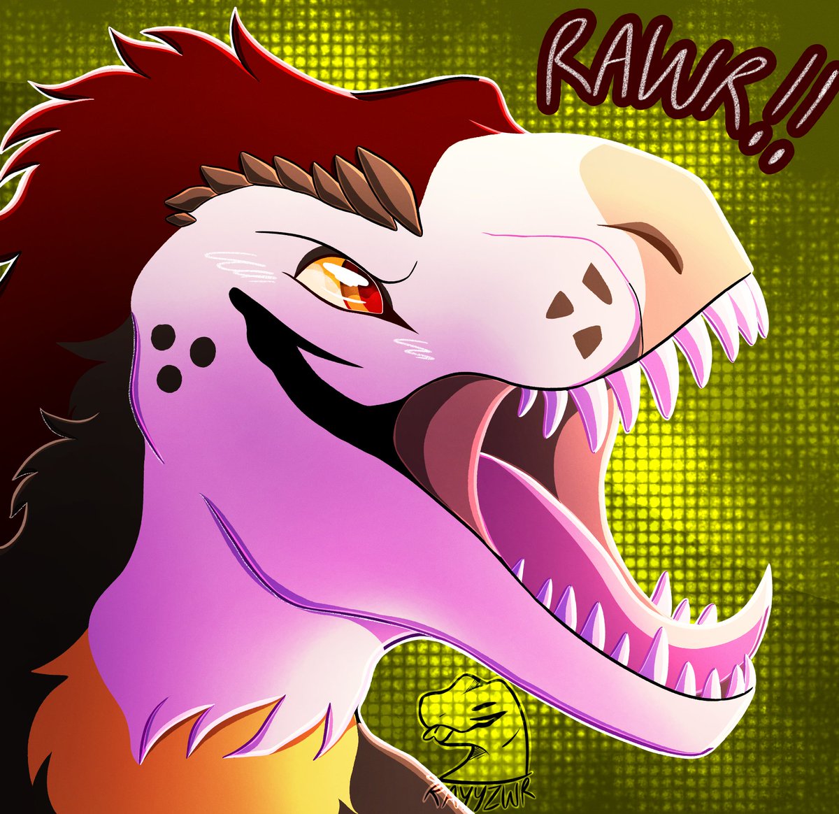 rayyzwr's tweet photo. Comm for @Melonlorrr !! RAWRRR 🦖 https://t.co/eMQvRf2d1q