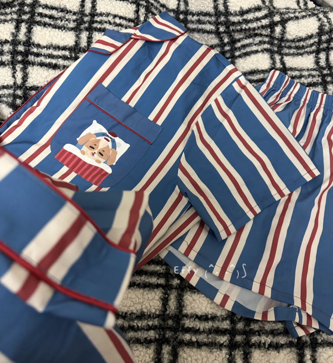 WilliamEstVlog's tweet photo. I wasn’t about to be sweating in these pajamas 😭🥵

So I cropped them a bit 🤏🏼

I think I’ll use the leftover fabric to make some keychains and little bags… 🤔 https://t.co/r6cT1rDofA
