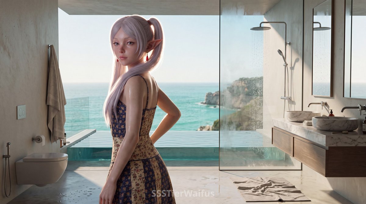 SSSTierWaifus's tweet photo. I’ve spent a thousand years wandering, but I think I’d rather spend the next century right here with you... are you ready for our own private adventure?

#FrierenBeyondJourneysEnd #AnimeWaifu #RealisticFrieren #FrierenFanart #ElfGirl #SousounoFrieren #AnimeGirlRealLife #WaifuAesthetic