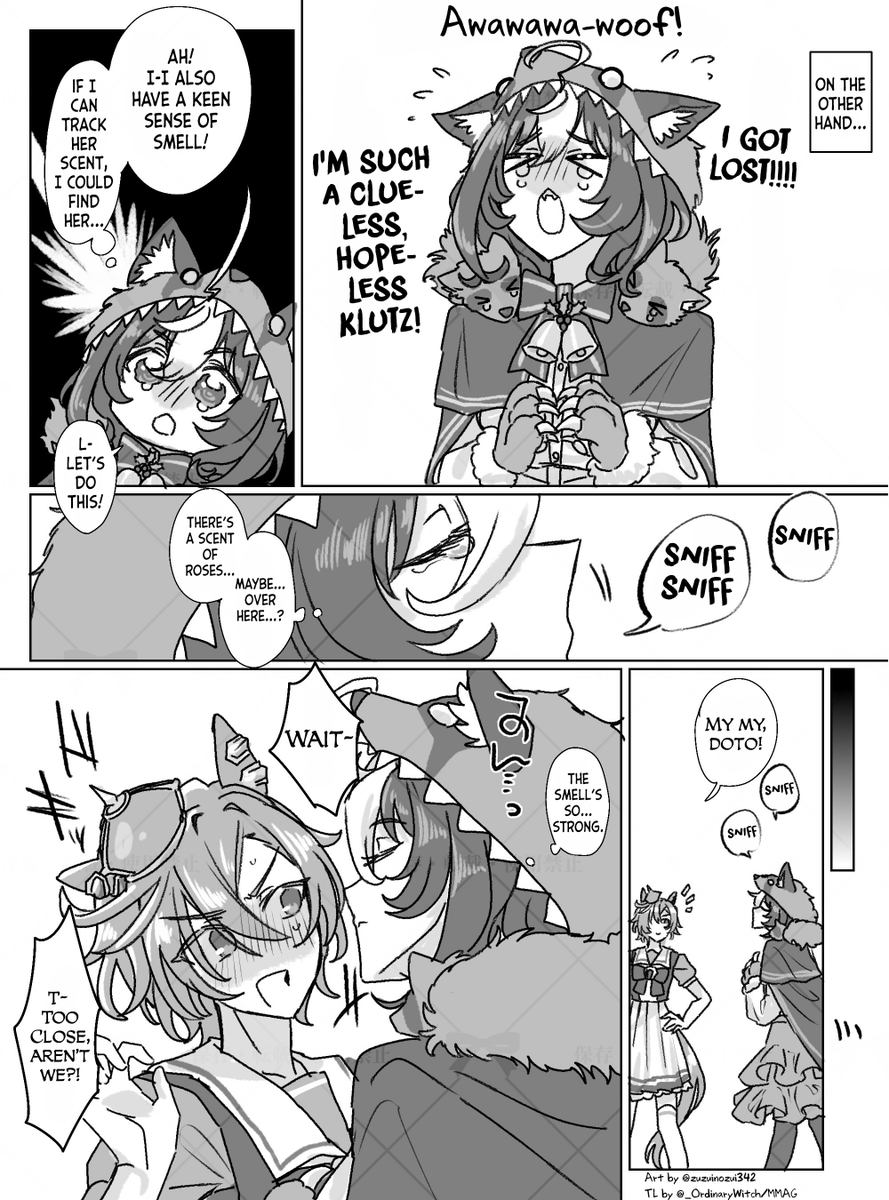 _OrdinaryWitch's tweet photo. "Demon King and Cerberus"
Art by @zuzuinozui342 
TL by @_OrdinaryWitch 
#UmaTranslations #Umamusume #opedoto https://t.co/d7bhioUZe1