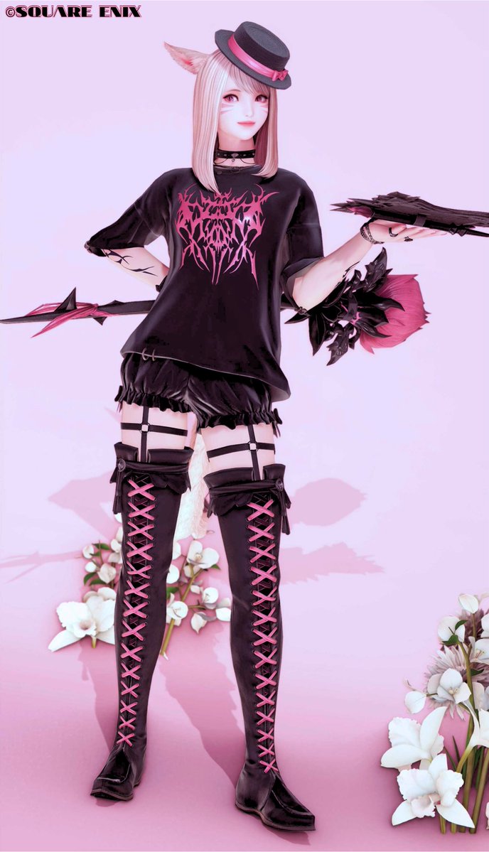 momo_sh08's tweet photo. 🩷🖤
#FF14¦#ミコッテ¦#P_F_Studio https://t.co/nZhLMYcOsz