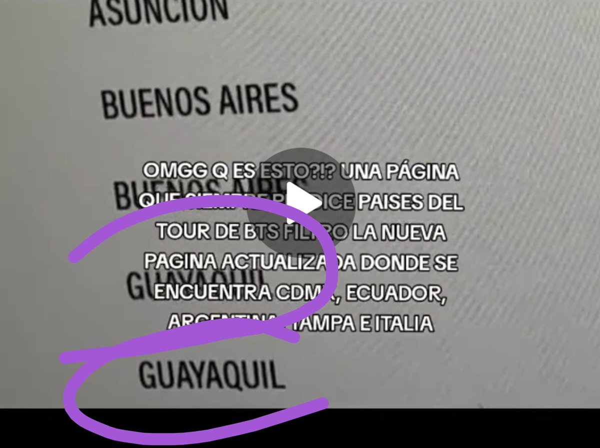 bangtan_0206's tweet photo. Anhelo con toda mi alma que esto sea cierto, que la vida le pueda dar la oportunidad a las Armys Ecuatorianas y tengamos esas fechas 🥺🫂✨️ https://t.co/BDhy6SMUwW