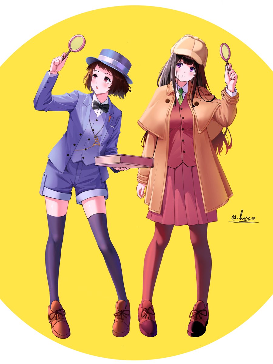 Lvya13's tweet photo. 君にまつわるミステリー

#氷菓 https://t.co/jsH4oXwSwg