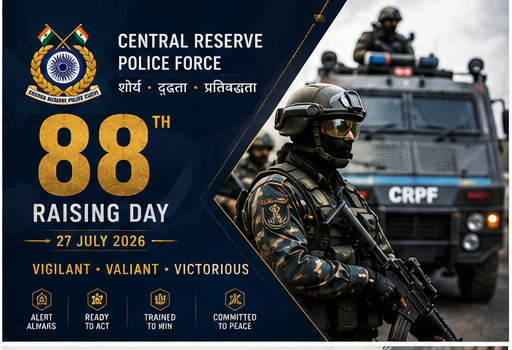 Alvira__02's tweet photo. Best Wishes to #CRPF Forces on their Raising Day &amp; A Big Thank You for safeguarding us, under most difficult &amp; dangerous situations. CRPF@88
#CRPFRaisingDay
#CRPFDay
#केंद्रीयरिज़र्वपुलिस https://t.co/KBlepn6od0