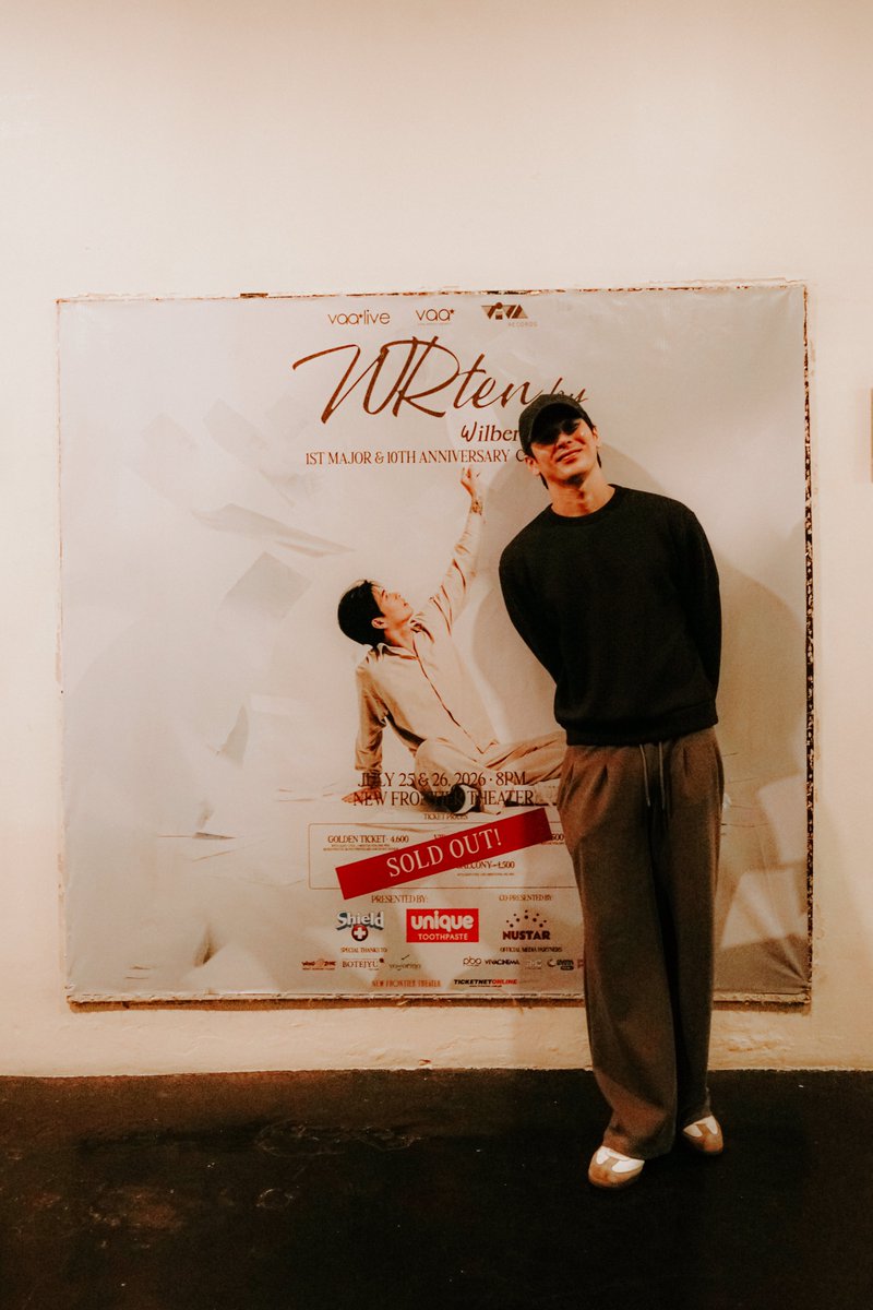 viva_records's tweet photo. Wilbert Ross is now at the New Frontier Theater for his SOLD-OUT two day concert! 🤩🎤

Who's already here at NFT? 🙌

Kita-kits tonight for DAY 1 of WRTen by Wilbert Ross! Let's make this a night to remember! 🔥❤️

#WRTenByWilbertRoss #WilbertRoss https://t.co/80DqCzYxWj