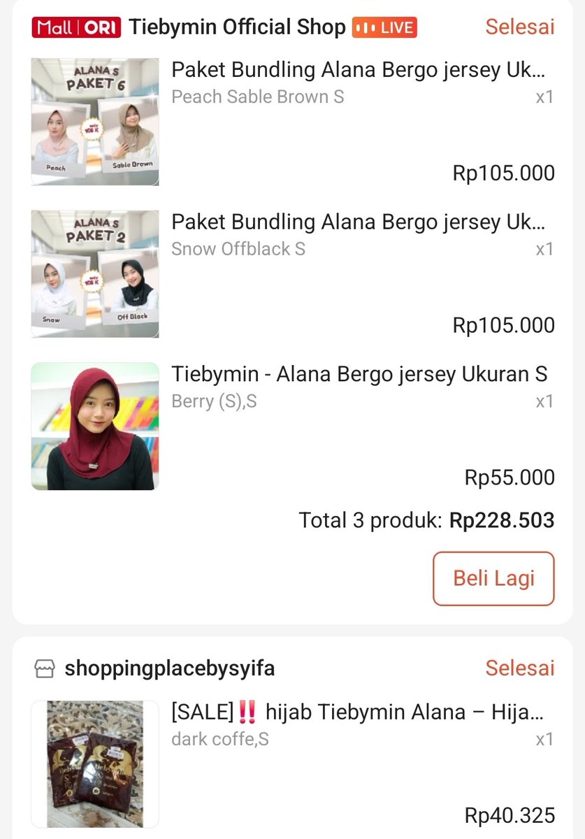 Evergraden's tweet photo. WTS alana tiebymin ukuran S, 
warna :
1. maroon/merah/berry
2. peach
3. sable brown
4. dark coffee / coklat gelap
[preloved] dijual 35k/hijab aja
bisa oren/splitpay https://t.co/DhMGrsTbJc