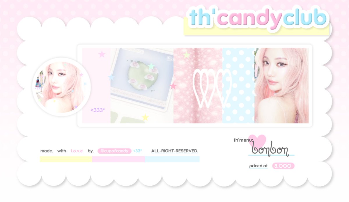 cupofcandy's tweet photo. ꒰  help repost, dankkies! #bealanja  ꒱

ready stock is arriving ﹏ ding ding, my cherished candytuals! thcandyclub says: 𓈒 𓈒  

come to my sweet aisles to grab your most comely layout karina ningning winter giselle ★ priced at https://t.co/WwaygEdblY ദ്ദി(˵ •̀ ᴗ - ˵ ) https://t.co/wHOauAlral
