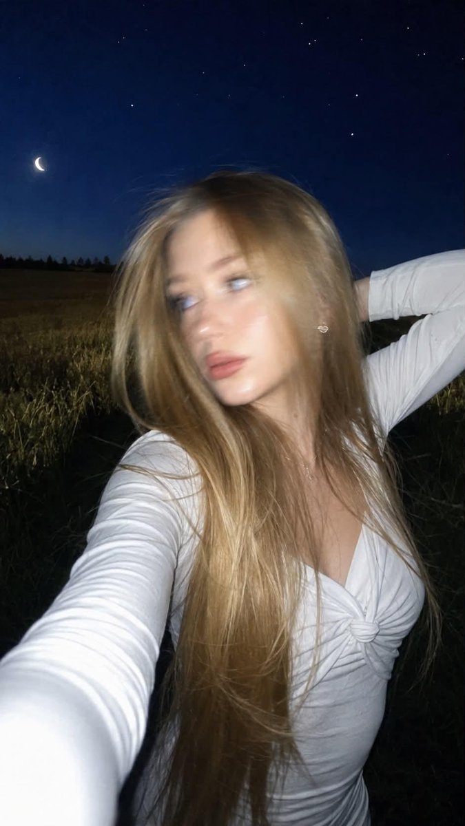 Night Flash iPhone Selfie with Motion Blur