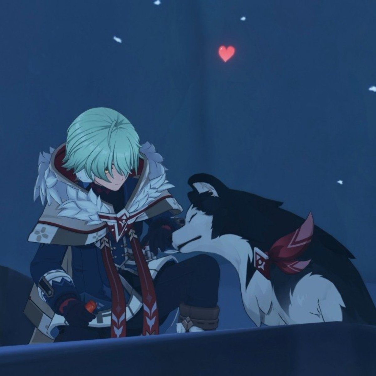 AboutSnezhnaya's tweet photo. Alyosha and his dog

Via Kuroo
#GenshinImpact https://t.co/SVPR0LWH3i