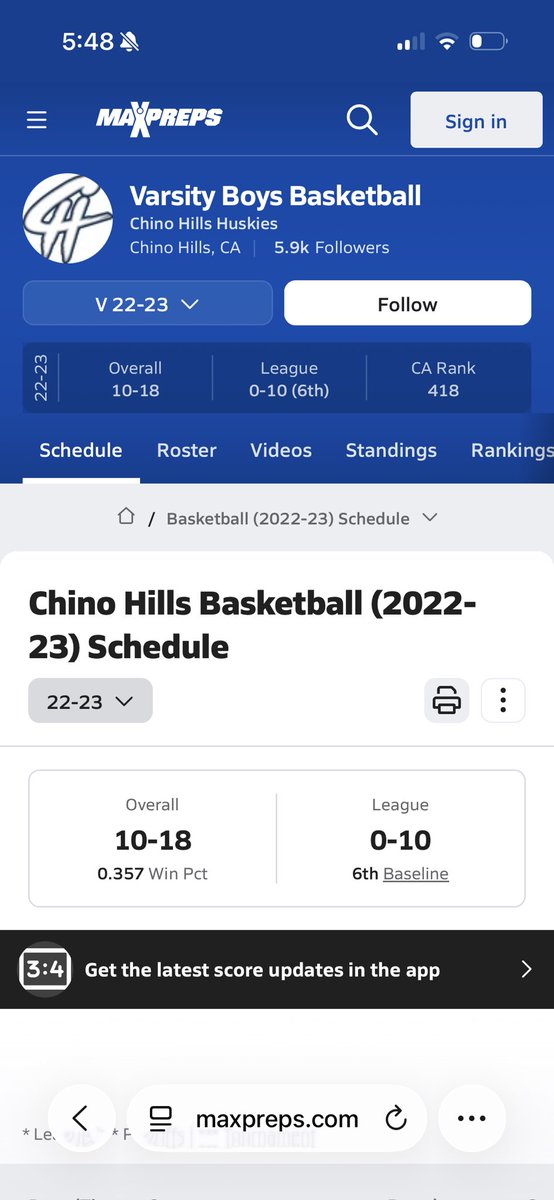 marksouthall_'s tweet photo. It’s truly remarkable that Chino Hills was the best high school team in the country at one point

Random public school in SoCal that had never been to the Open Divison

And won by 20+ in every game against teams from California https://t.co/cCJoudKxBQ