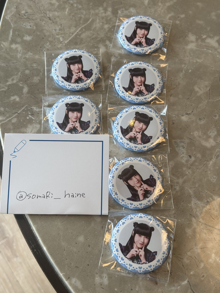 SomaRi_haine's tweet photo. ふぁんとむ♥らんど 缶バッジ交換

「譲」
💜→アップ 4  レース 2
🤍→アップ 3  レース 2
🩵→ レース7

「求」
🩷
アップ>>>>>同種
アップとレースで交換してあげる！って人いれば
レース×2:🩷アップ×1でも交換可能です🙂‍↕️
(こちらがレース出します)

Zepp大阪います！
明日の名古屋もいます！
よろしくお願いします🙂‍↕️

#ファントムシータ交換