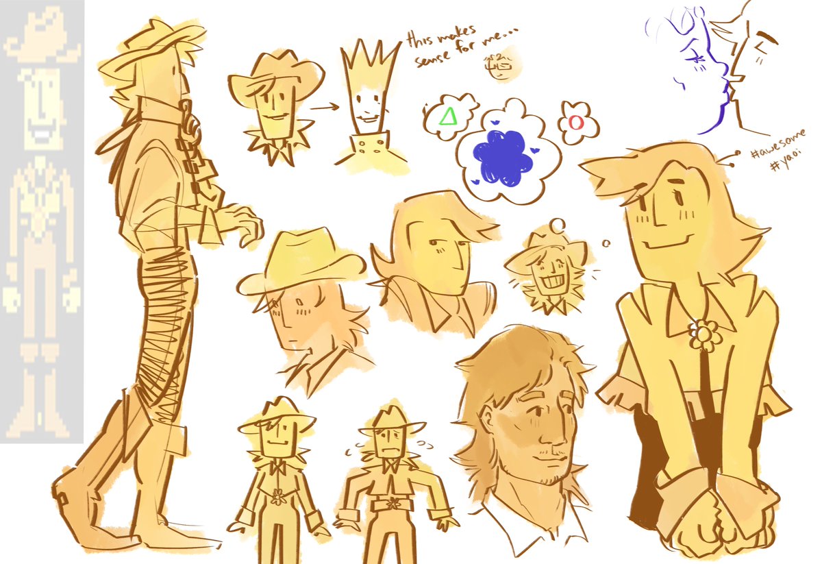 spaltedrat's tweet photo. i havent even finished the chapter yet bruh. i cant stop thinking ab him 
#deltarune #yellow https://t.co/LpJp2KzLqx