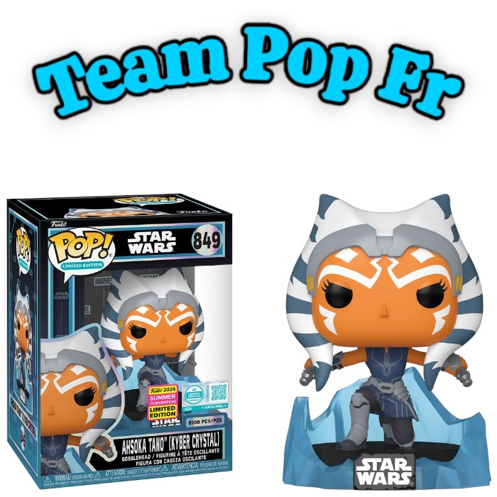 TeamPopFr's tweet photo. ⚔️ ULTRA RARE : La Funko Pop Ahsoka Tano Kyber Crystal (849) débarque 🌌✨
🔍 Comparez dès maintenant les meilleures offres des sites e-commerce sur Team Pop Fr : https://t.co/jnjLC0aa9q
#FunkoPop #StarWars #AhsokaTano #KyberCrystal #StarTour #TeamPopFr #Info #Figurines #Ad https://t.co/8hOVTYkM8R
