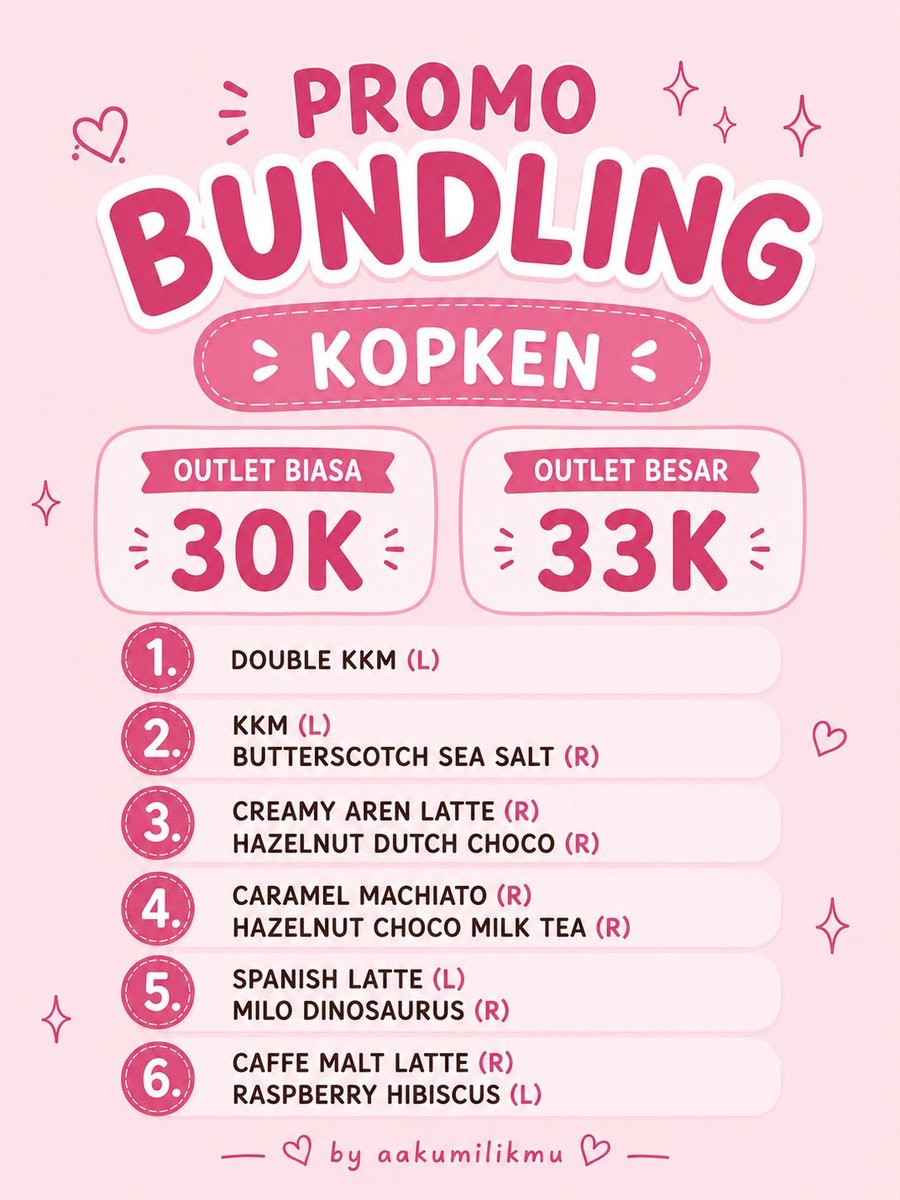 aakumilikmu's tweet photo. jasdor kopken x haechan ready
satuan +1k
order lebih dari 1 harga nett (no fee tambahan)
sung https://t.co/YQGeBz5P7y
ch https://t.co/yAXBYxJqve
#zonauang #zonajajan #kopken #jualanmurah #promomakanan #diskonmakanan
jasdor kopken bundling https://t.co/MahyquDvT2