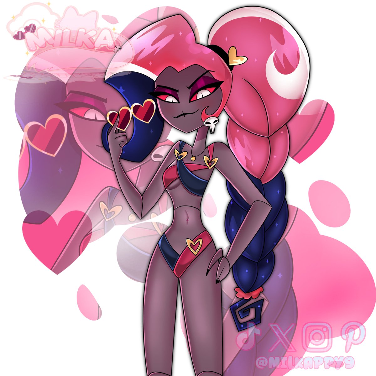 Milkappy9's tweet photo. #hazbinhotel #Velvette #fanart #pilotvelvette

Velvette drawings I made 💗 https://t.co/tUlgozO5yE