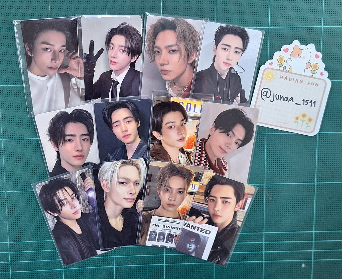 junaa_1511's tweet photo. 𓈒 ˖ ࣪ ୨୧ ׅ ۫  wร้oมส่ง / wts 𓈒 ˖ ࣪ ୨୧ ׅ ۫ 

🥣 กอง 3,390 / 12 ใบ  𓈒

▪︎ บางใบยังไม่แกะซีลคับ
▪︎ ห้าม F เล่น / F แล้วหาย เด็ดขาด!!
▪︎ รับ / ไม่รับ แจ้งเค้าด้วยนะคับ
▪︎ รบกวนเมนชั่นก่อนเดมนะฮะ🙏🏻

🛎 : dm / mt
🛒 : free shipping

#ตลาดนัดENHYPEN https://t.co/qJrItVxMqV