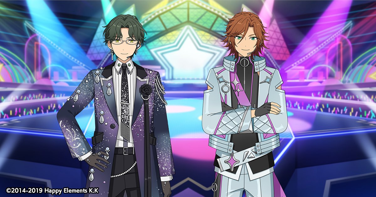 ensemble_stars's tweet photo. 【スカウト情報】

敬人、斑、一彩はルーム衣装がアイドルロードで開放可能！💫
さらに一彩は【背景】も開放できます！

⭐5 蓮巳 敬人：【DIVERSE】
⭐4 三毛縞 斑：【イリディセントライト】
⭐3 天城 一彩：【体操服（三年）、体操服（三年、濡れすけ）】

ぜひ着せ替えてみてください👕

#あんスタ https://t.co/hxGWhooht3