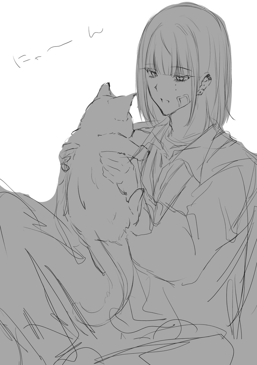 mi_y038's tweet photo. にゃん https://t.co/RP8xKzDT8w