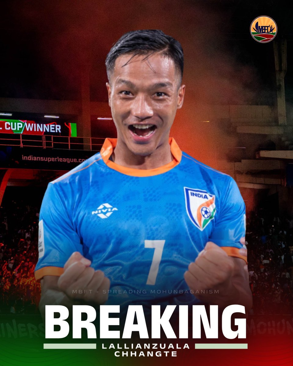 Probudhya13's tweet photo. As few of you are getting worried regarding Chhangte as he is not in Mohun Bagan's current Durand Cup roster, we at @MBFT89 can confirm, there is NO HICCUP or NO ISSUES in the Lallianzuala Chhangte deal. 

No If, No But, LZ is a Mariner. The player will officially complete the move very soon. Can join Bagan practice in August. Don't worry at all.

#JoyMohunBagan