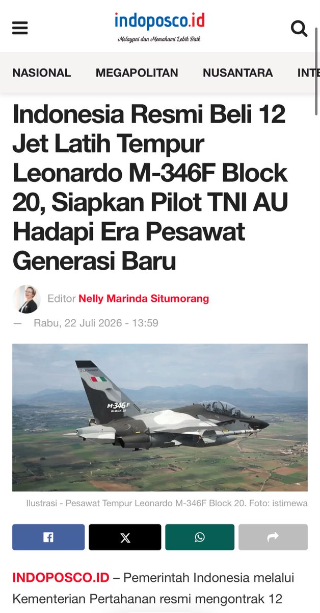 RossaSaski's tweet photo. Diplomasi pertahanan yang aktif memperkuat posisi Indonesia di kancah internasional sebagai negara yang memiliki komitmen pada perdamaian dan stabilitas global.
VISI Perkokoh NKRI https://t.co/GeDXE4m7A9