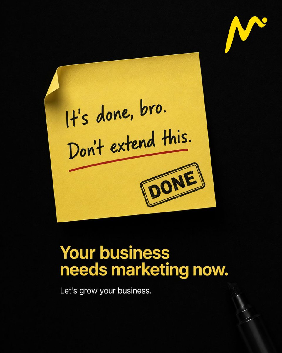 BenchmarksGroup's tweet photo. It's done, bro. Don't extend this. 😉

Ab apne brand aur service ki marketing karne ka time aa gaya hai.

Kyunki jab tak brand dikhega nahi, tab tak sales kaise aayengi? 🚀

📞 081031 30039

#BenchmarkGroup #DigitalMarketing #trendingréels #MarketingTips #BrandAwareness https://t.co/PamsOFU5hz