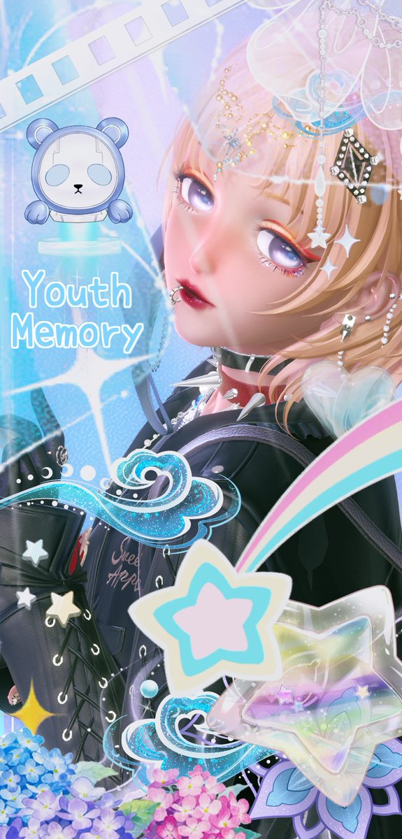 xxNoLongerHuman's tweet photo. #Y2K pastel blue youth memory key visual style #TruthlessRecluse #PureVanillaCookie 

#shiningnikki #shiningwithnikki #subculturefashion #subcultureaesthetic #cookierunkingdom https://t.co/38Bk7NSUsj