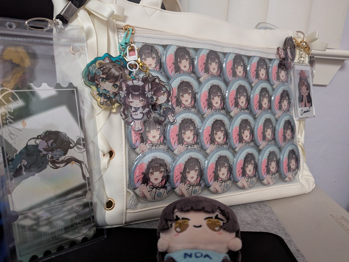 Tsumiki5683's tweet photo. I wasn't able to post this until now, but it is done!!! First itabag!!! ☺️ https://t.co/D1d3p0KYY5