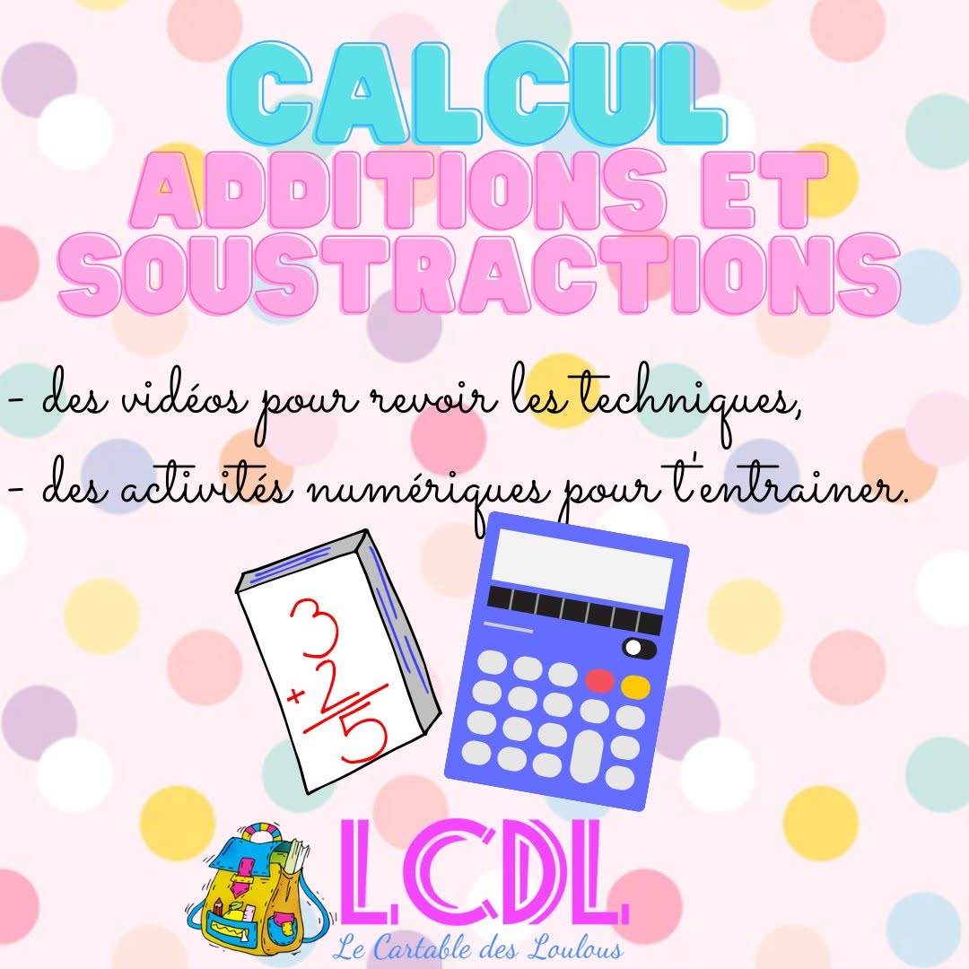 CartableLoulou's tweet photo. #UnJourUneIdée : Poser des additions et des soustractions du CE1 au CM2.
Les additions : https://t.co/lmgUH7cAvb
Les soustractions : https://t.co/hnqhcEVs4g

#Vacances #CahierDeVacances #Calcul #TeamPE https://t.co/c0yYCQscvV