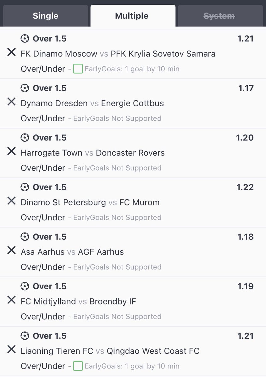 BronixWeldon's tweet photo. 𝐓𝐨𝐝𝐚𝐲’𝐬 𝐎𝐯𝐞𝐫 𝟏.𝟓 𝐆𝐨𝐚𝐥𝐬♻️

Sportybet code :: 4EJDBC

𝟒.𝟕𝐊 𝐎𝐝𝐝𝐬 https://t.co/4D2F2HZHA5