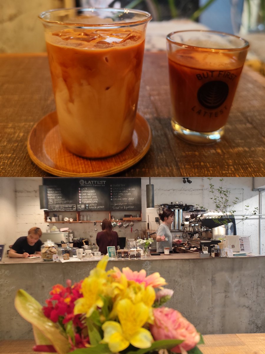 IyoNishitani's tweet photo. ラテスト表参道
濃いめのカフェラテ頂けます😉☕
#ラテスト表参道
#コーヒー
#lattest
#lattestomotesando
#エスプレッソ https://t.co/sEJBq2RHpg