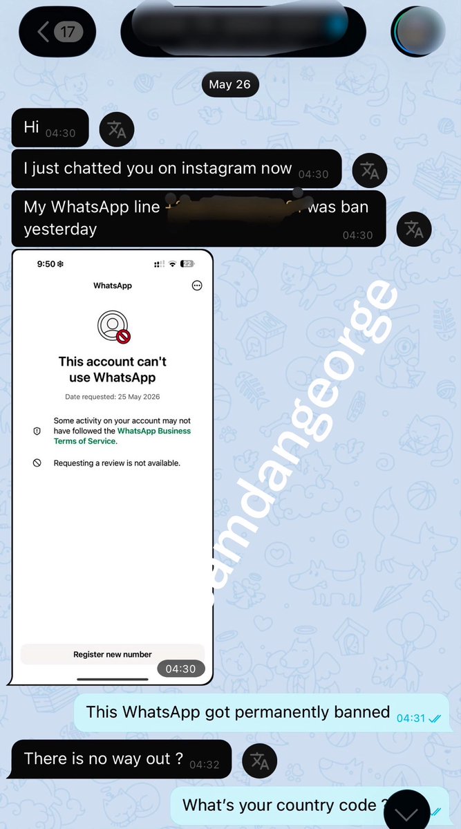 teamdangeorge's tweet photo. SOMETIMES THE HARDEST PART OF A WHATSAPP UNBAN ISN'T THE WORK—IT'S THE WAIT

People often message us with the same question:

"How long will it take to restore my WhatsApp account?"

The honest answer is simple:

There is no fixed timeline.

Recently, we completed one of the longest WhatsApp account cases we've worked on this year.

The account had been permanently banned, and the client first contacted us on May 25th.

After months of work, monitoring, and waiting, the account was finally restored today.

That's nearly two months between the day the case began and the day access was regained.

WHY DID IT TAKE SO LONG?

Every WhatsApp case has its own challenges.

Some are resolved relatively quickly.

Others require far more time because every account has a different history, different security signals, and different circumstances.

In this case, one of the biggest factors affecting the timeline was the country where the account had originally been registered.

That meant the process couldn't be rushed.

It required patience while the necessary reviews and technical processes played out.

WHY PEOPLE LOSE HOPE TOO EARLY

One of the biggest mistakes we see is assuming that if nothing changes after a few days, the account is gone forever.

Digital account issues don't always move at the speed people expect.

Some cases take days.

Some take weeks.

And occasionally, they take months.

That doesn't automatically mean progress isn't being made.

EVERY CASE HAS A DIFFERENT STORY

No two WhatsApp bans are identical.

The reason for the restriction, the account's history, the available recovery information, and even regional factors can all influence how long a case takes.

That's why comparing your situation to someone else's rarely gives an accurate expectation.

THE LESSON FROM THIS CASE

This case reminded us that persistence matters.

Not because every permanently banned account will be restored, but because difficult cases sometimes require far more patience than anyone expects.

The account that seemed impossible to recover in May was successfully restored today.

Sometimes the biggest challenge isn't finding a solution.

It's having the patience to stay committed until the process reaches its conclusion.

Need help? Write to our 24/7 active team. Check bio.

#teamdangeorge #WhatsAppUnban
